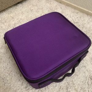 Purple Make Up Storage/Travel Bag